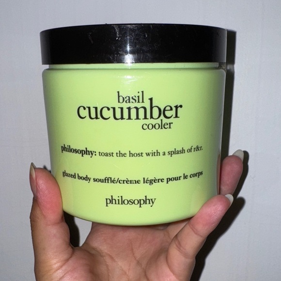 Philosophy Other - Philosophy Basil Cucumber Cooler Glazed Body Soufflé